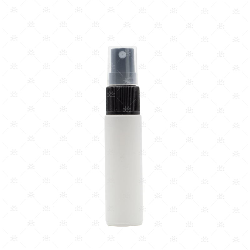 10Ml White Matte Deluxe Glass Spray Bottle (5 Pack)