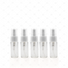 3ml Clear Glass Fine Misting Spray Bottle (5 pack)