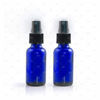 60ml Blue Glass Bottle Fine Misting (2pk)