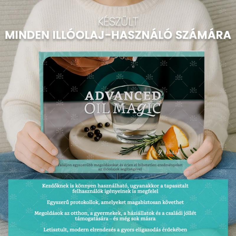 Advanced Oil Magic Series 9 Hardback Book - HUNGARIAN - Books (bound)