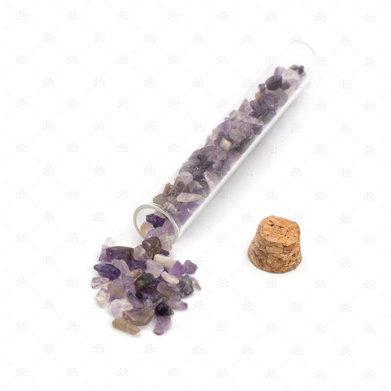 Amethyst Tumbled Gemstone Chips (10G)