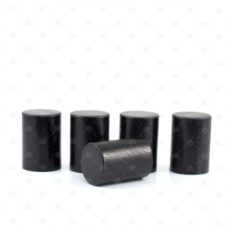 Black Metallic Roller Bottle Cap (5Pk) Accessories & Caps