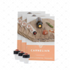Carnelian Luxury Gemstone Roller (3 pack)