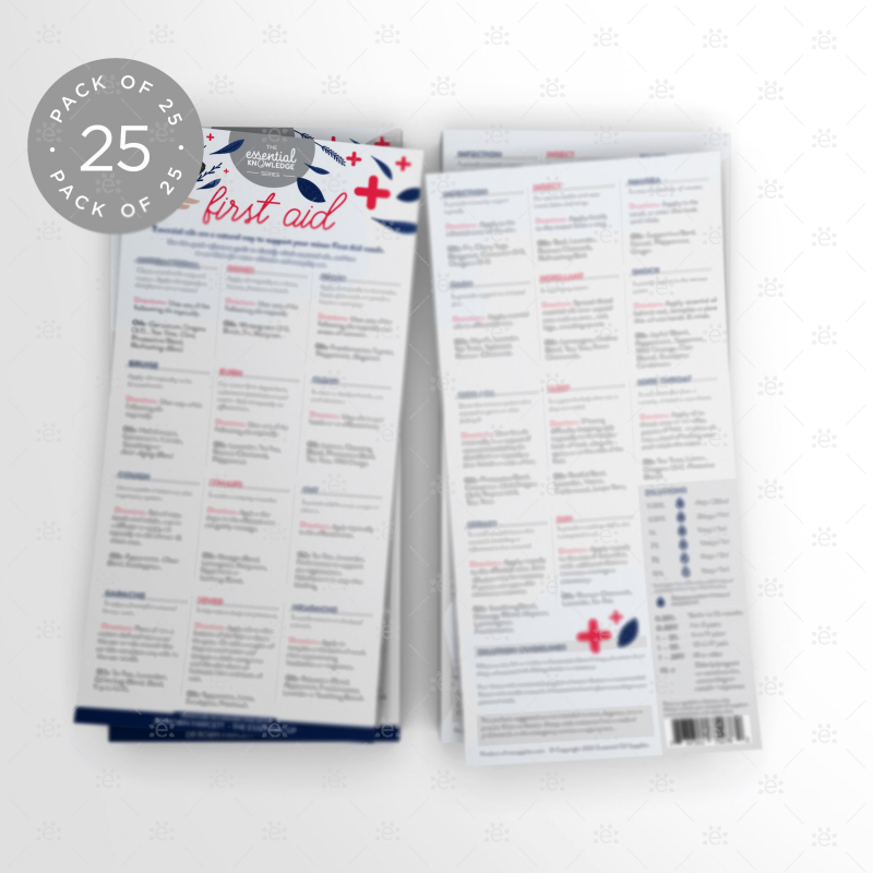 First Aid Needs Rack Card (25 Pack) Cards