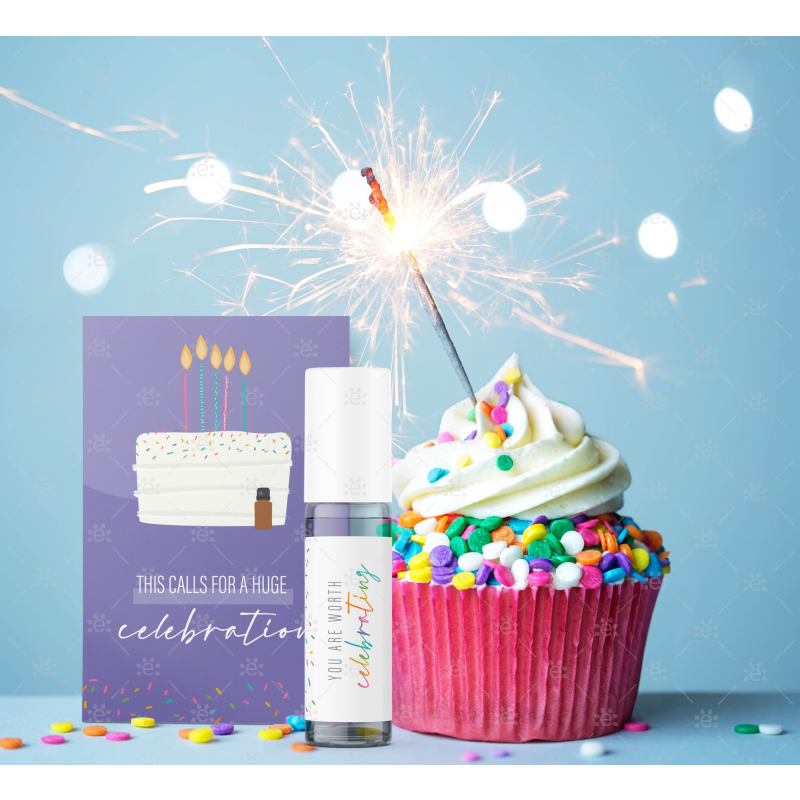 Happy Birthday - You’re Awesome! Glass Roller Bottle