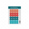 I am Fabulous Favourite Blends Lid Stickers (sheet of 40)