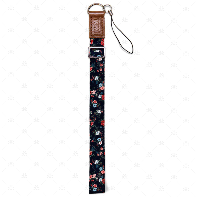 Itovi - Dark Floral Lanyard