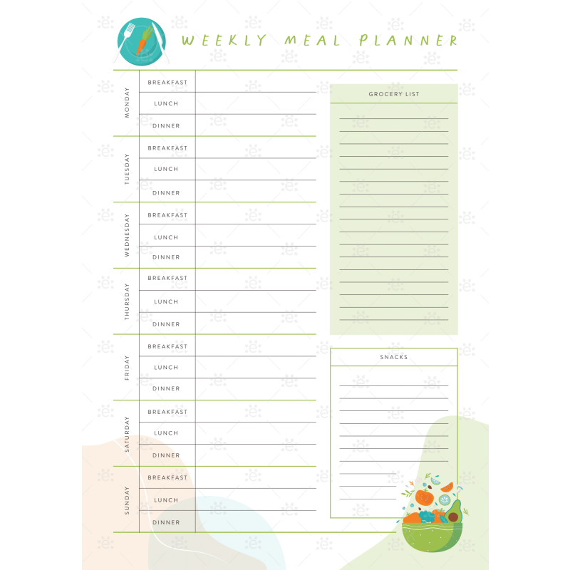 Naturally Supporting Depression Meal Planner Books (Bound)