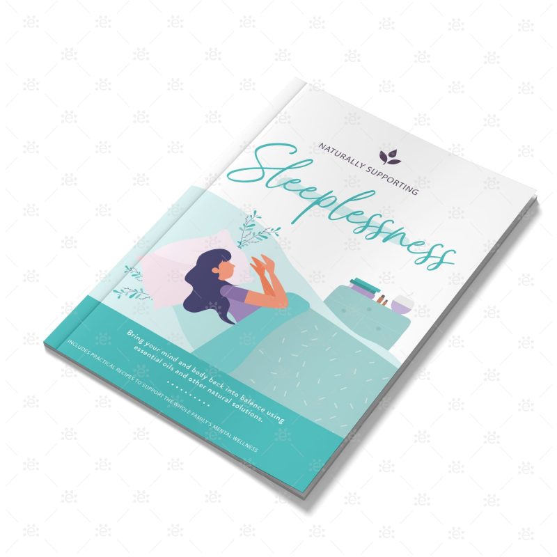 Naturally Supporting Sleeplessness Booklet - Coming Soon Books (Bound)