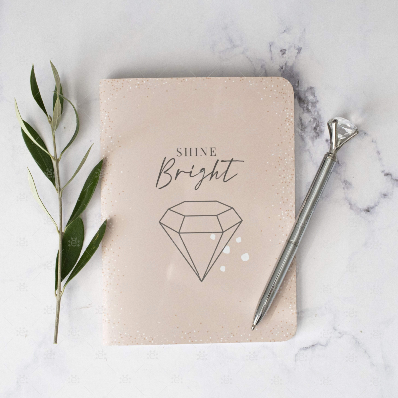 Shine Bright Like A Diamond Notebook