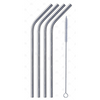 Stainless Steel Drinking Straws (Set of 4)