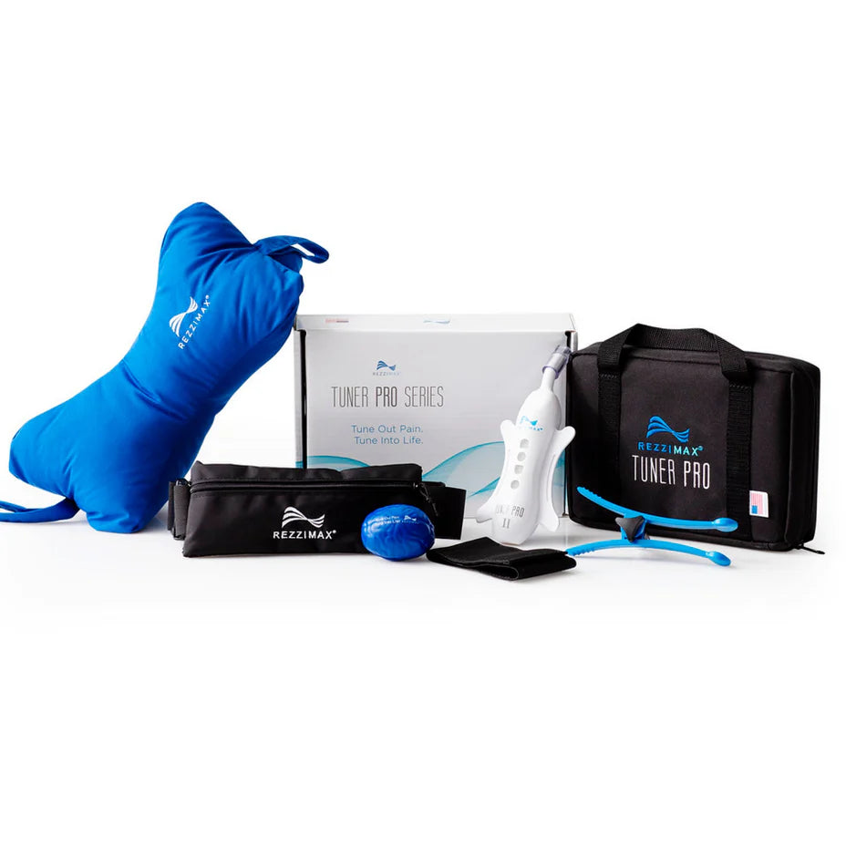 Rezzimax Combo Pack Rezzimax Pain Tuner Pro II and Mini Kit (Choose Black or White Tuner Pro II)