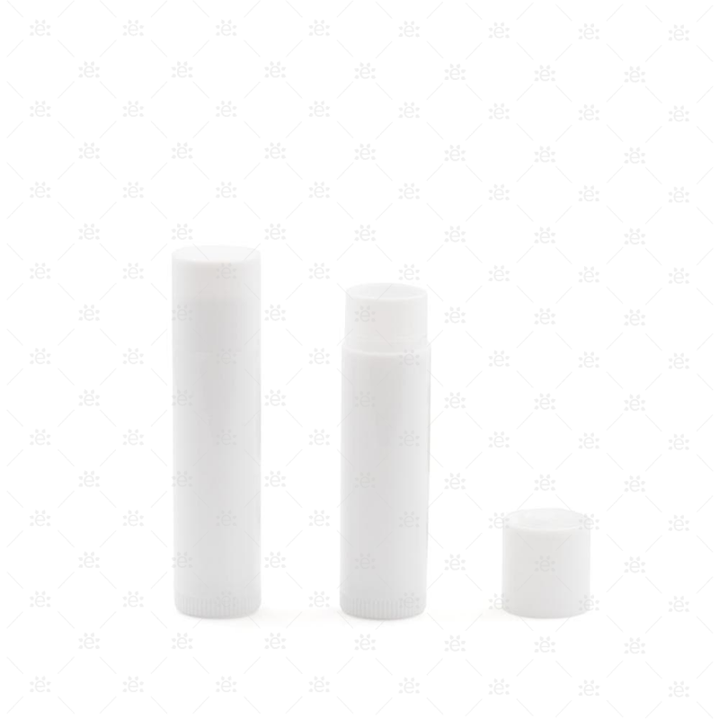 White Lip Balm Dispensers (5 Pack) Plastics/containers