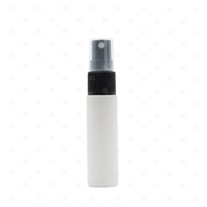 10Ml White Matte Deluxe Glass Spray Bottle (5 Pack)