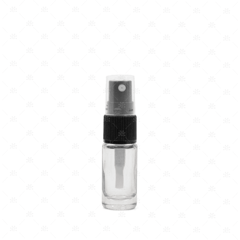 5Ml Clear Glass Spray Bottle (5 Pack)