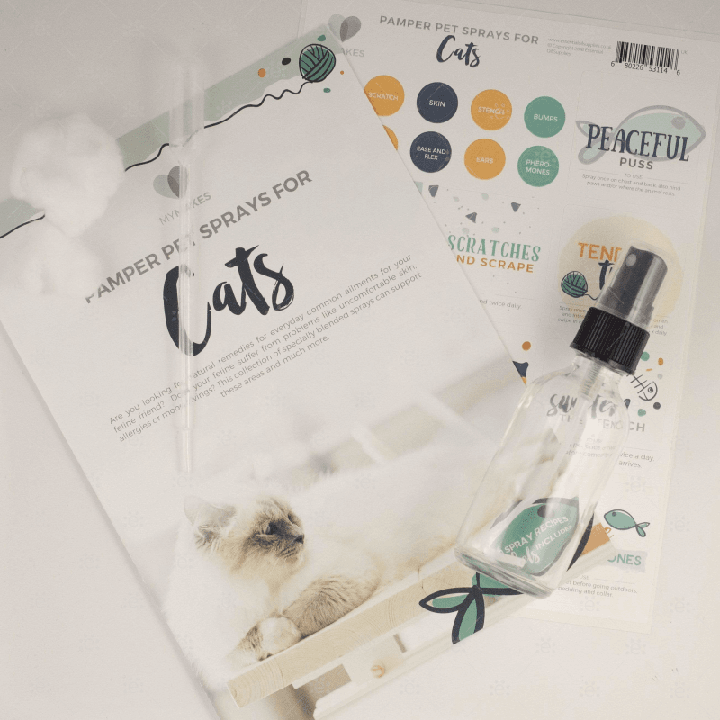 Mymakes:  Pamper Pet Sprays For Cats (Single Set)